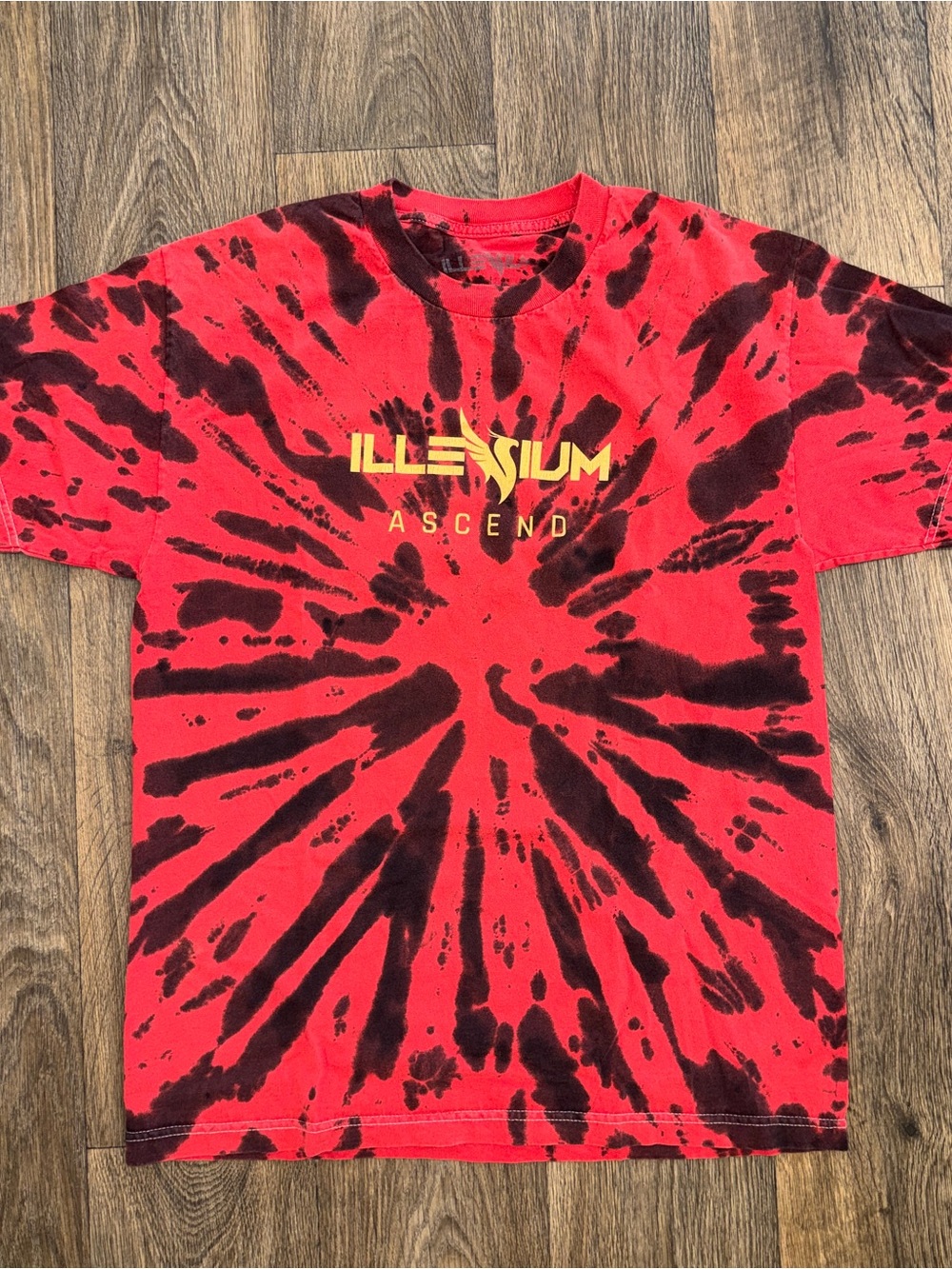 Illenium Ascend Tour Red Tie Dye T-Shirt